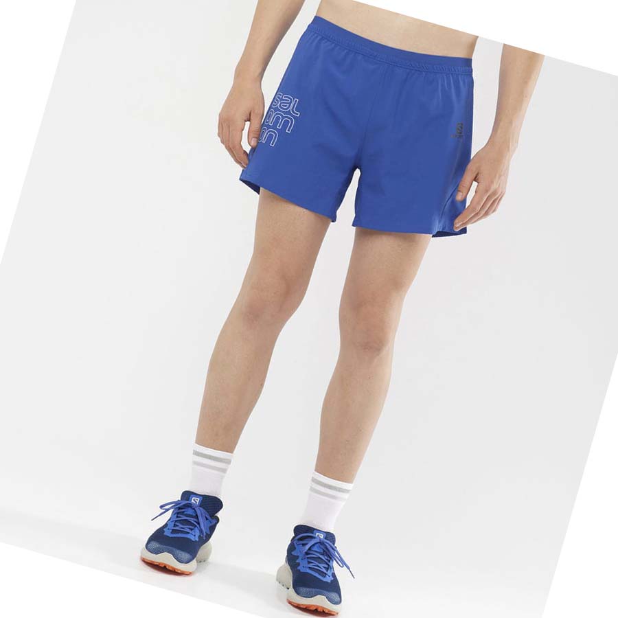 Bermudas Salomon CROSS 5'' Hombre Azules | MX 3167ZUT